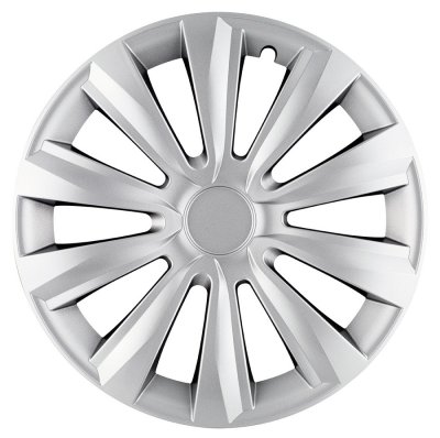 ALBRECHT Hubcap Set Cl 16" Meridian Silver Eco Set (4pcs)