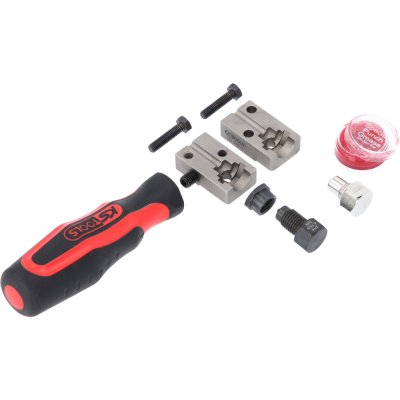 KS-TOOLS Kit Universel D'évasement Des Conduites De Frein, 4,75 Mm, 4 Pièces