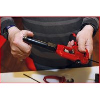 KS-TOOLS Universal Brake Line Repair Kit With Hydraulic Spindle, 16-piece