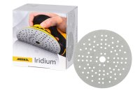 MIRKA Disques à Poncer Iridium Ø150 Mm Velcro 121 Trous, P800 (50pcs)