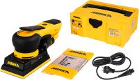 MIRKA Deos 353cv 81x133mm Orbit Ø 3mm Quarter Sheet Sander In Case