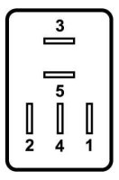 Wissel Relais 12v 30-40a, 5-polig | Ripca 203227