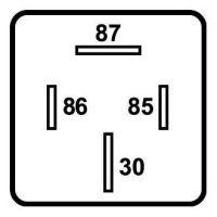 Starter Relais 24v 40a, 4-polig | Ripca 279298