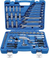 BGS TECHNIC Socket Wrench Set Inch Sizes, Wrenches, Bits And Sockets, 92-piece