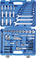 BGS TECHNIC Socket Wrench Set Inch Sizes, Wrenches, Bits And Sockets, 92-piece