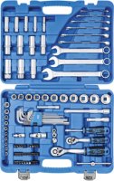 BGS TECHNIC Dopsleutelset Inch Maten, Sleutels, Bits En Doppen, 92-delig