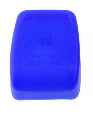 Negative Battery Clamp With Push Clamp (blue)