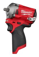 MILWAUKEE M12 Fuel™ 3/8"(10mm) Subcompact Impact Wrench, 339 Nm, M12 Fiw38-0 (Gear Only)