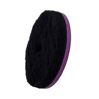 ZVIZZER Doodle Wool-pad, Black Ø155/25/155mm (2st)