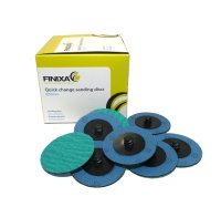 FINIXA Roloc/quick Change Sanding Discs Ø50mm P36, 25pcs | FINIXA Qcd 5036