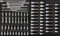 DELTACH Chariot à Outils D2-xl, 5 Tiroirs Remplis, 350 Pcs | 525150