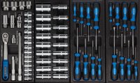 DELTACH Chariot à Outils D2-xl, 5 Tiroirs Remplis, 350 Pcs | 525150