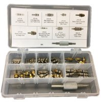 SUPERCOOL Assortiment De Valves Pour Système De Climatisation Automobile, 46 Pcs.