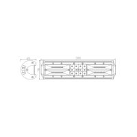 TRUCK LED Led Bar Recht, 30cm, 60 Led 90w, 3900 Lumen, 12/24v | Lb 0076