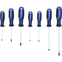 BRILLIANT TOOLS Screwdriver Set, Slotted And Ph Philips, 7-piece