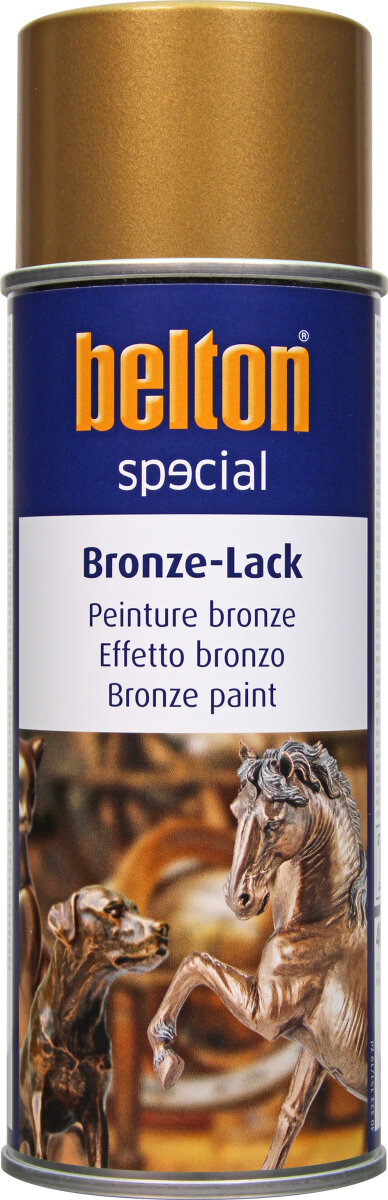BELTON Bombe peinture effet bronze dorée