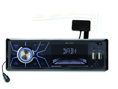 Car Radio Dab+ And Fm , Bluetooth, Usd, Sd And Aux - 4x75 Watts | CALIBER Rmd061dab-bt