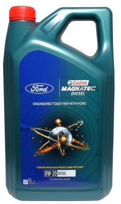 CASTROL Engine Oil Magnatec 0w20 Diesel (ford), 5l