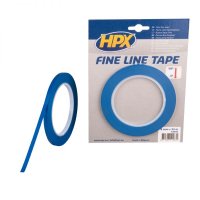 HPX Fine Line Tape, Vinyl Blauw, 6mmx33m