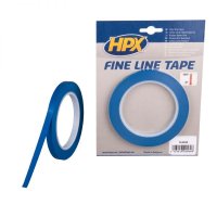 HPX Fine Line Tape, Vinyl Blauw, 9mmx33m