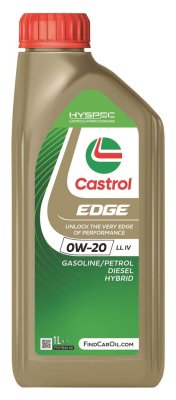 CASTROL Motorolie Edge 0w20 Ll Iv, 1l