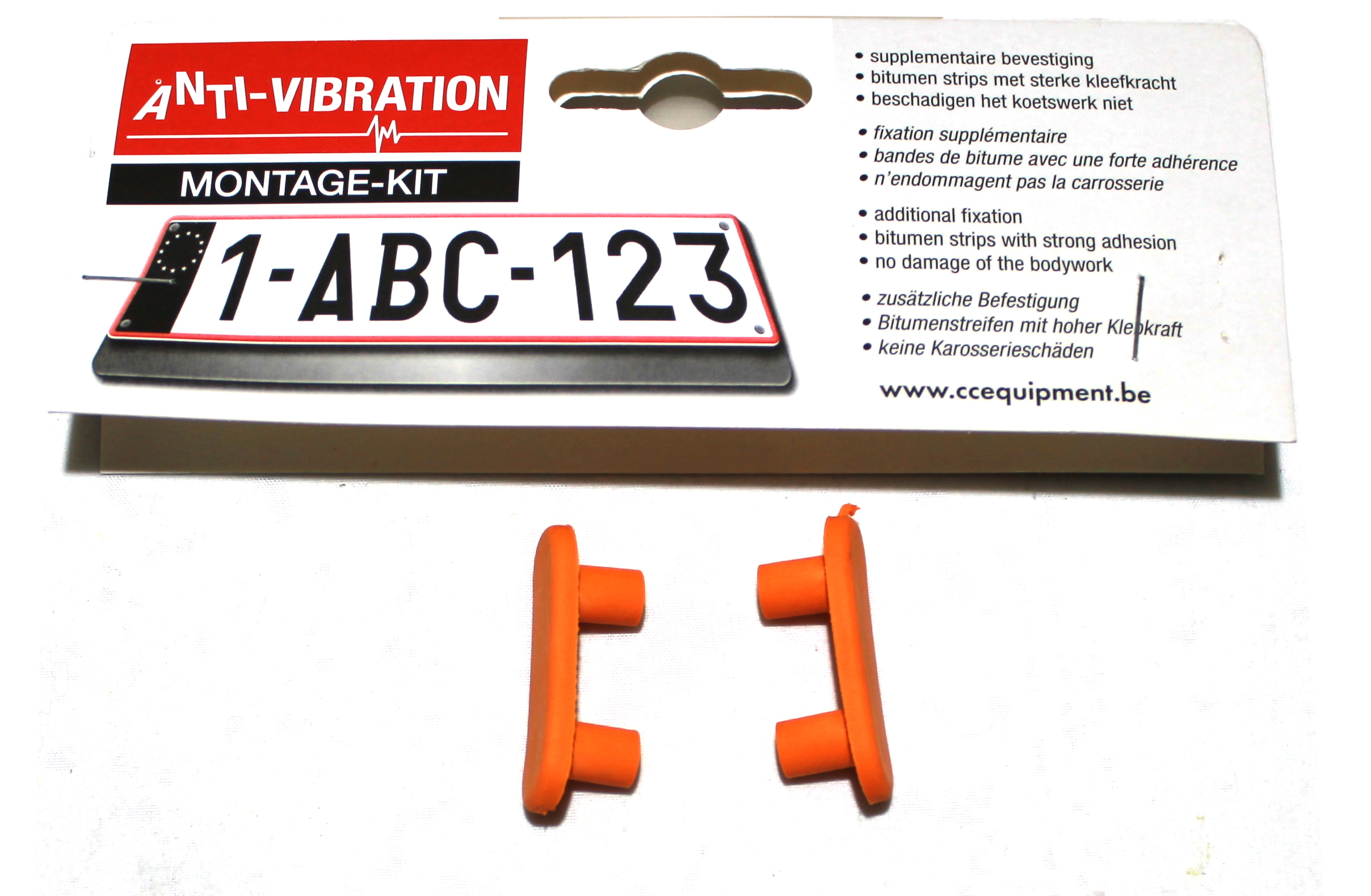 CARACC Kit Anti-vibration Pour Les Titulaires De Plaques D