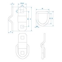 PROPLUS Sjoroorg Laadvloer, 2-delig, 6mm