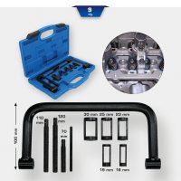 BRILLIANT TOOLS Kit D'outils Pour L'assemblage Des Ressorts De Soupapes, 9 Pièces