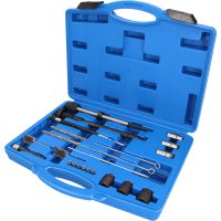 BRILLIANT TOOLS Injectorzitting- En Schachtreinigingsset, 21-dlg