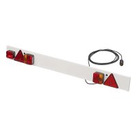 PROPLUS Aanhangerverlichtingsbalk Met Mistlamp + 5m Kabel 137cm