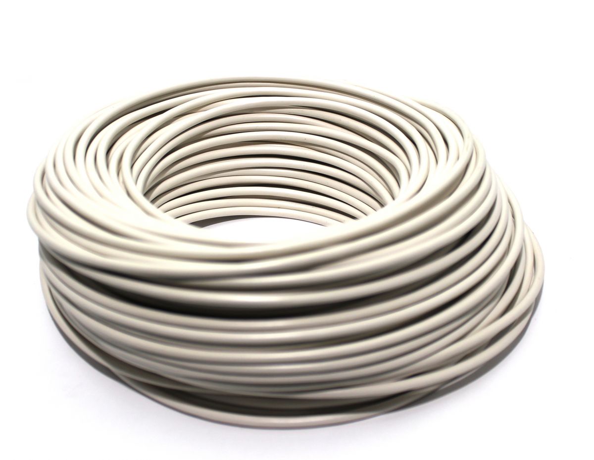 Kabel Pvc 2.5mm²x50m Wit, 1-aderig