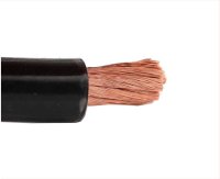 Battery cable 25mm² Black, 1-core, PVC, Ø 10.2 Mm, 1 Meter