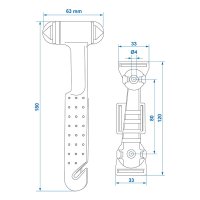 Marteau D'urgence PROPLUS