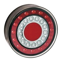 PROPLUS Feu Arrière à Led Rond 125mm, 12/24v, 4 Fonctions