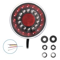 PROPLUS Led Rear Light Round 125mm, 12/24v, 4 Functions