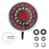 PROPLUS Feu Arrière à Led Rond 125mm, 12/24v, 4 Fonctions