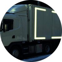 PROPLUS Reflective Tape White, E1 Approved, 50mmx200mm