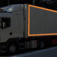 PROPLUS Bande Réfléchissante Orange, Approuvée E1, 50mmx200mm