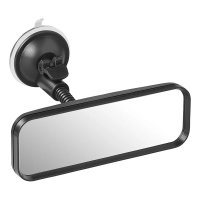 PROPLUS Rear View Mirror With Flexible Arm 4cm And Suction Cup, 164x55mm