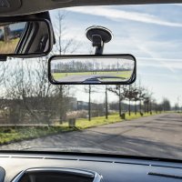 PROPLUS Rear View Mirror With Flexible Arm 4cm And Suction Cup, 164x55mm