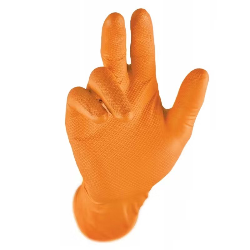 grippaz-handschoenen-oranje-met-visschubstructuur