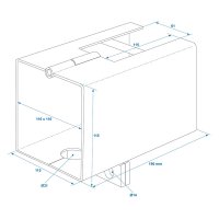 PROPLUS Locked Hitch Lock With Discus Lock