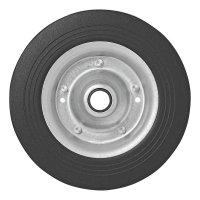 PROPLUS Roue Avant Caoutchouc De Pneu Avec Roue En Métal (200x50mm)
