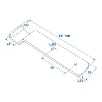 PROPLUS Counterpart for Turnbuckle Zb-01a