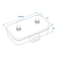 PROPLUS Cable junction box Plastic 10-pole