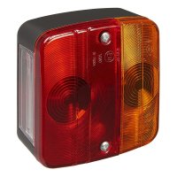 PROPLUS Tail Light 4 Functions, 98x104mm, E11