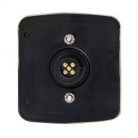 PROPLUS Achterlicht 4 Functies In Led, 98x105mm, Met 5 Pin Aansluiting