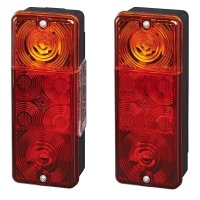 PROPLUS Rear light 4 Functions, 210x83mm