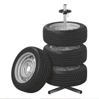 PROPLUS Wheel stand Aluminium for 4 tires up to 225 Mm