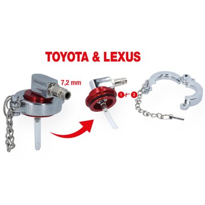 KS-TOOLS Universele Ontluchtingsnippel Voor Toyota En Lexus